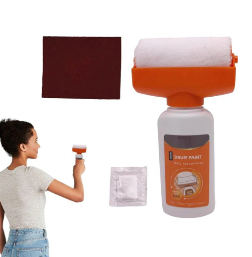 Kit di Riparazione per Pareti – Strumento Multiuso per Fissaggio, Verniciatura e Rattoppo con Pennello Incluso