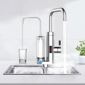 Rubinetto Elettrico™ | 3000W con Display – Acqua Calda Istantanea e Depuratore