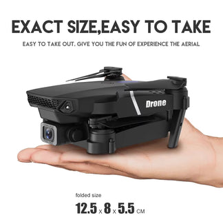 Drone 8k double camera with anti -canal