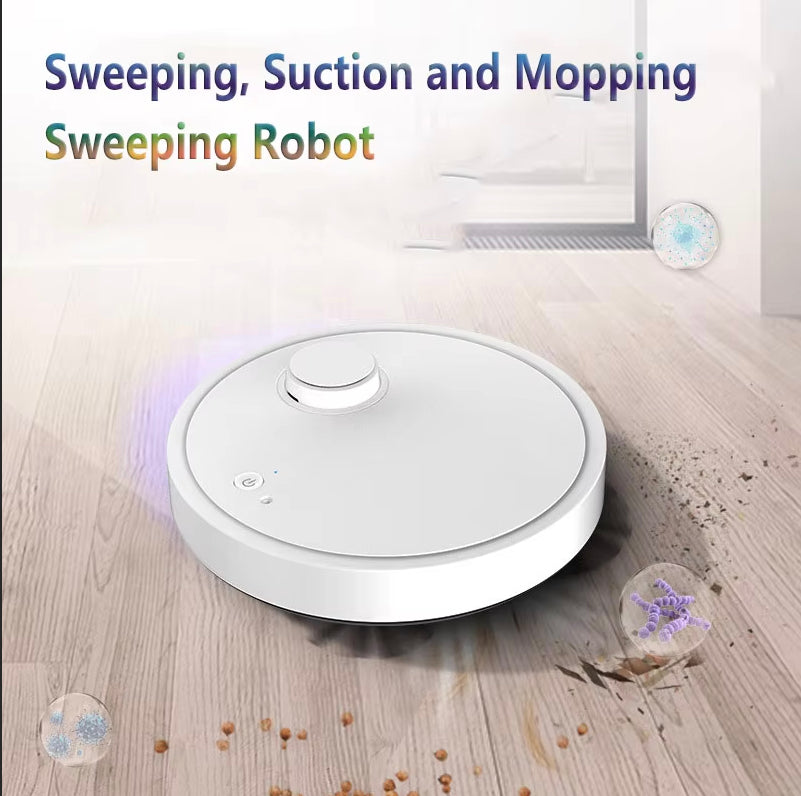 Robot aspirapolvere ultrasottile 3-in-1: lava asciuga e aspira !