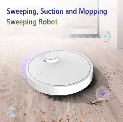Robot aspirapolvere ultrasottile 3-in-1: lava asciuga e aspira !