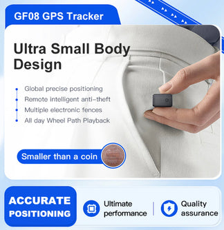 Mini GPS with SIM to trace keys, cars and pets