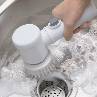 Multifunctional electric brush for kitchen and bathroom
