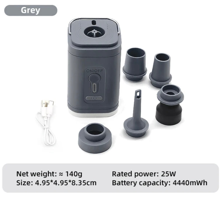 Wireless portable compressor with free cushion