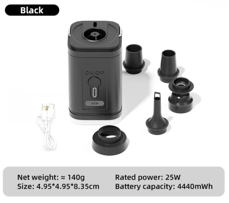 Wireless portable compressor with free cushion