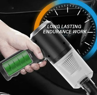 High power wireless vacuum cleaner, ideal for cleaning cars, home and office
