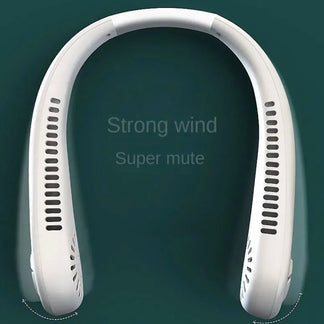 Portable neck fan cooler cooler without pale rechargeable with 3 speeds