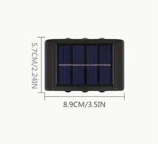 LED solar lamp for garden