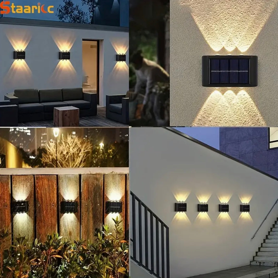 Lampada solare a LED per giardino