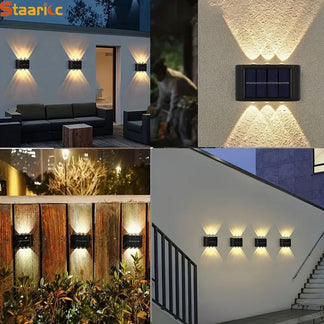 LED solar lamp for garden