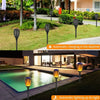 2 Torce Solari a Led Effetto Fiamma da Giardino Impermeabili MigliorPrezzi.com