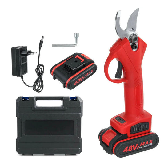 Electric scissors for pruning - 30mm battery cesoie with double rechargeable battery