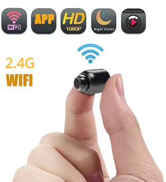 HD 1080p camera with Wi-Fi connection