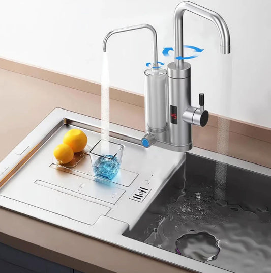 Rubinetto Elettrico™ | 3000W con Display – Acqua Calda Istantanea e Depuratore