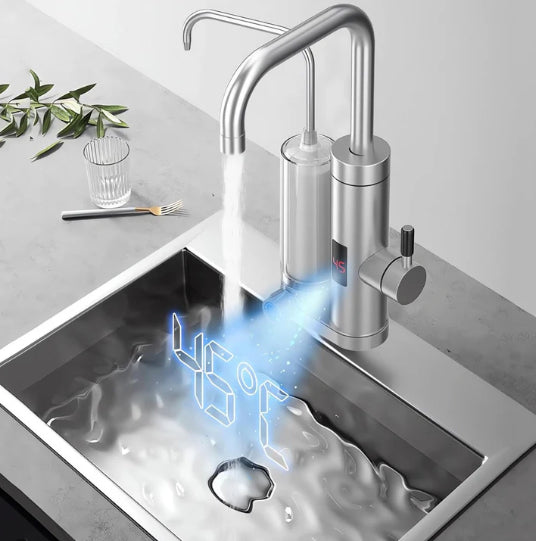 Rubinetto Elettrico™ | 3000W con Display – Acqua Calda Istantanea e Depuratore