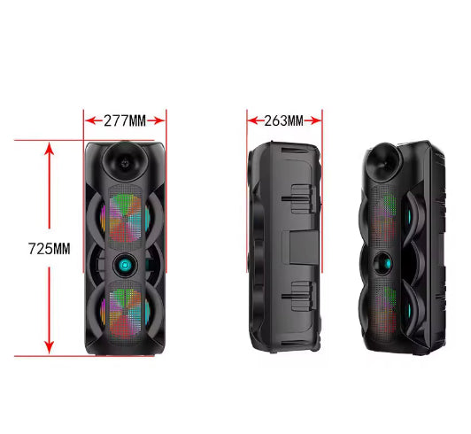 <tc>Bluetooth Party Speaker™ | LED Effects, Karaoke and Immersive Audio</tc>