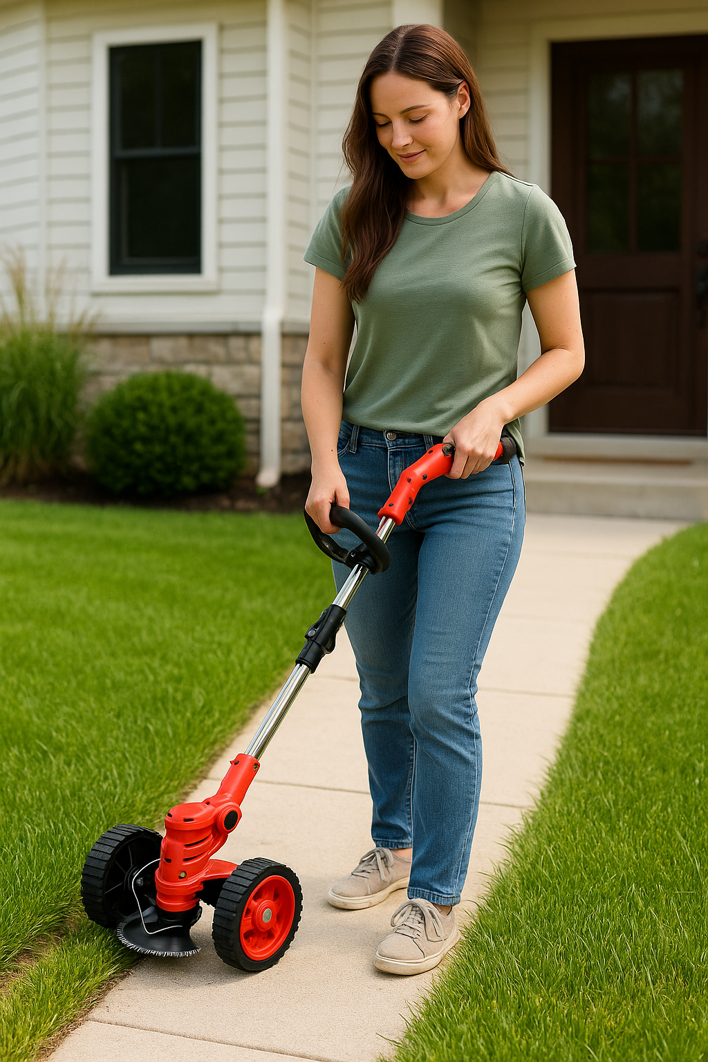 Decespugliatore a Doppia Batteria 48V Senza Fili – Potente e Versatile