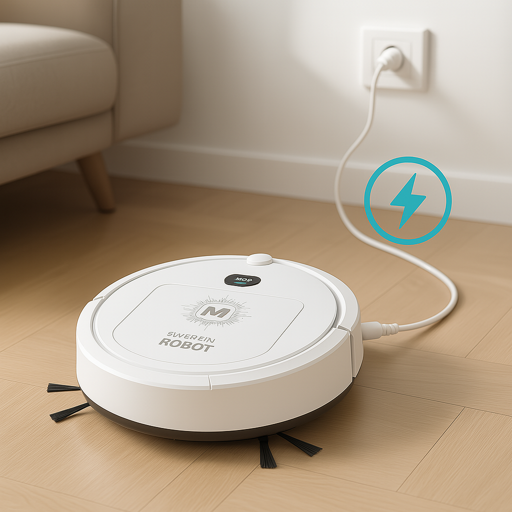 Intelligent robot 3 in 1 - USB vacuum cleaner for wet and dry cleaning!