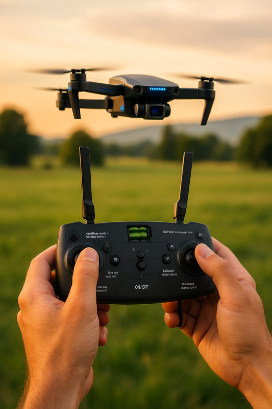 Drone 4K Tripla Camera™ | Riprese Panoramiche 360° e Design Pieghevole