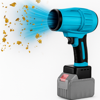 Wireless blower with double 48v battery, turbo portable fan, case included