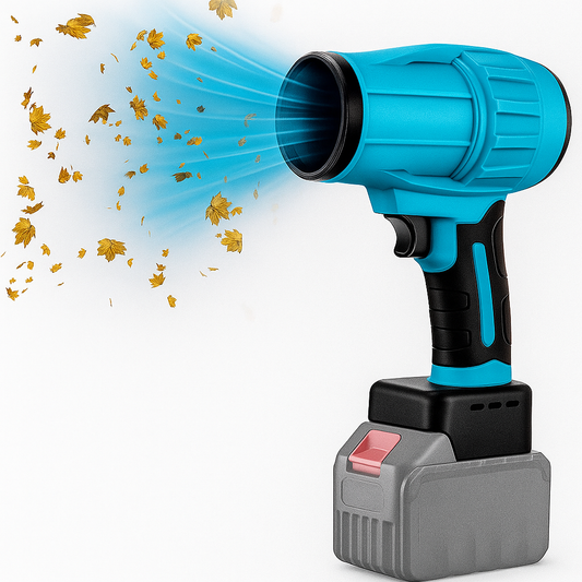 Wireless blower with double 48v battery, turbo portable fan, case included