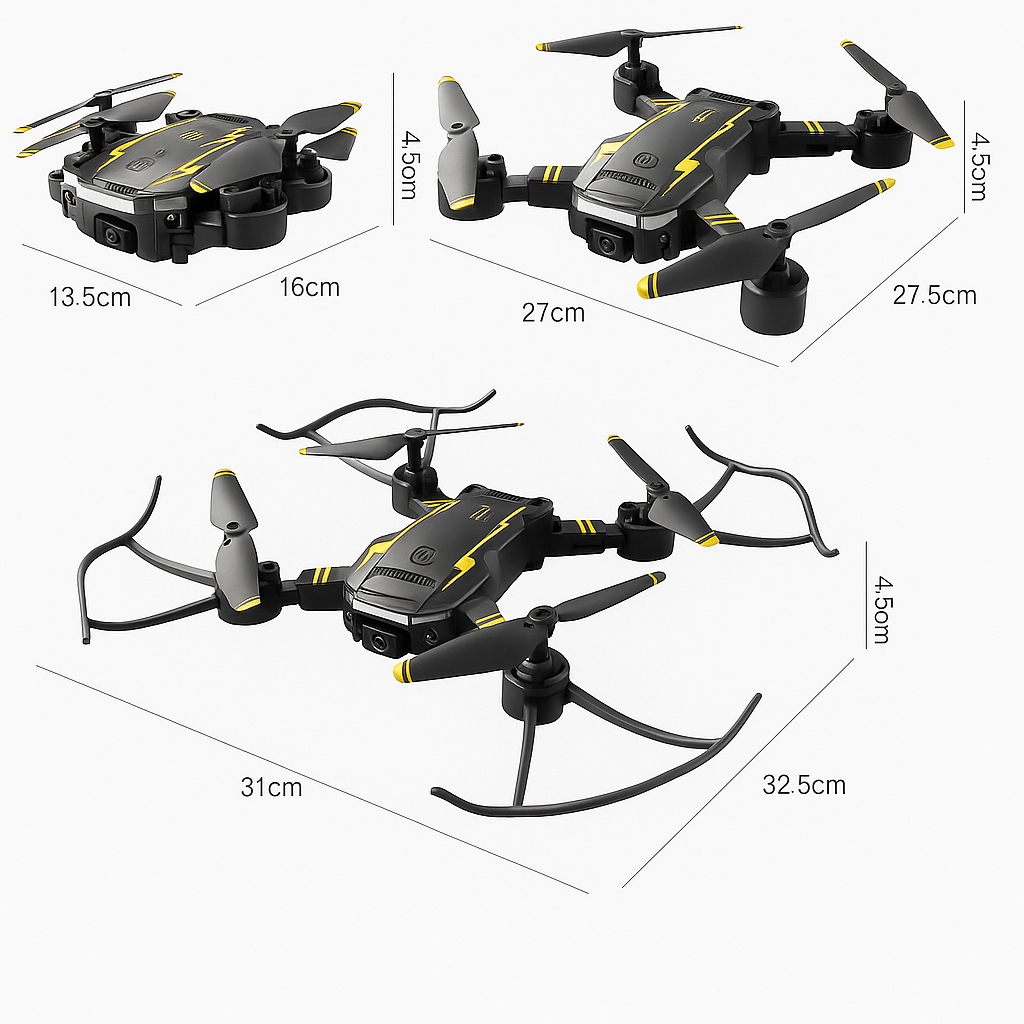 <tc>Ultra HD Drone™ | 8K Recording with Safety Guards Included</tc>