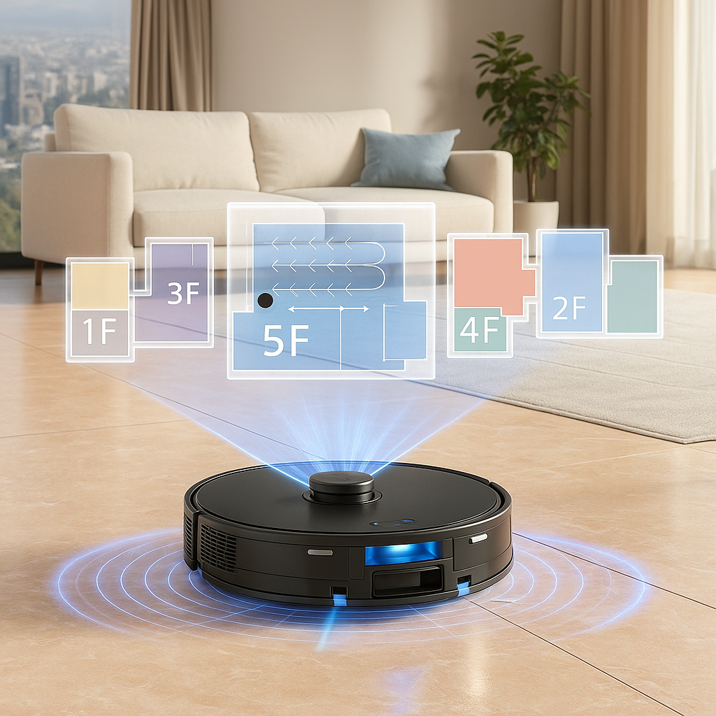 Robot aspira e lava pavimenti 2 in 1