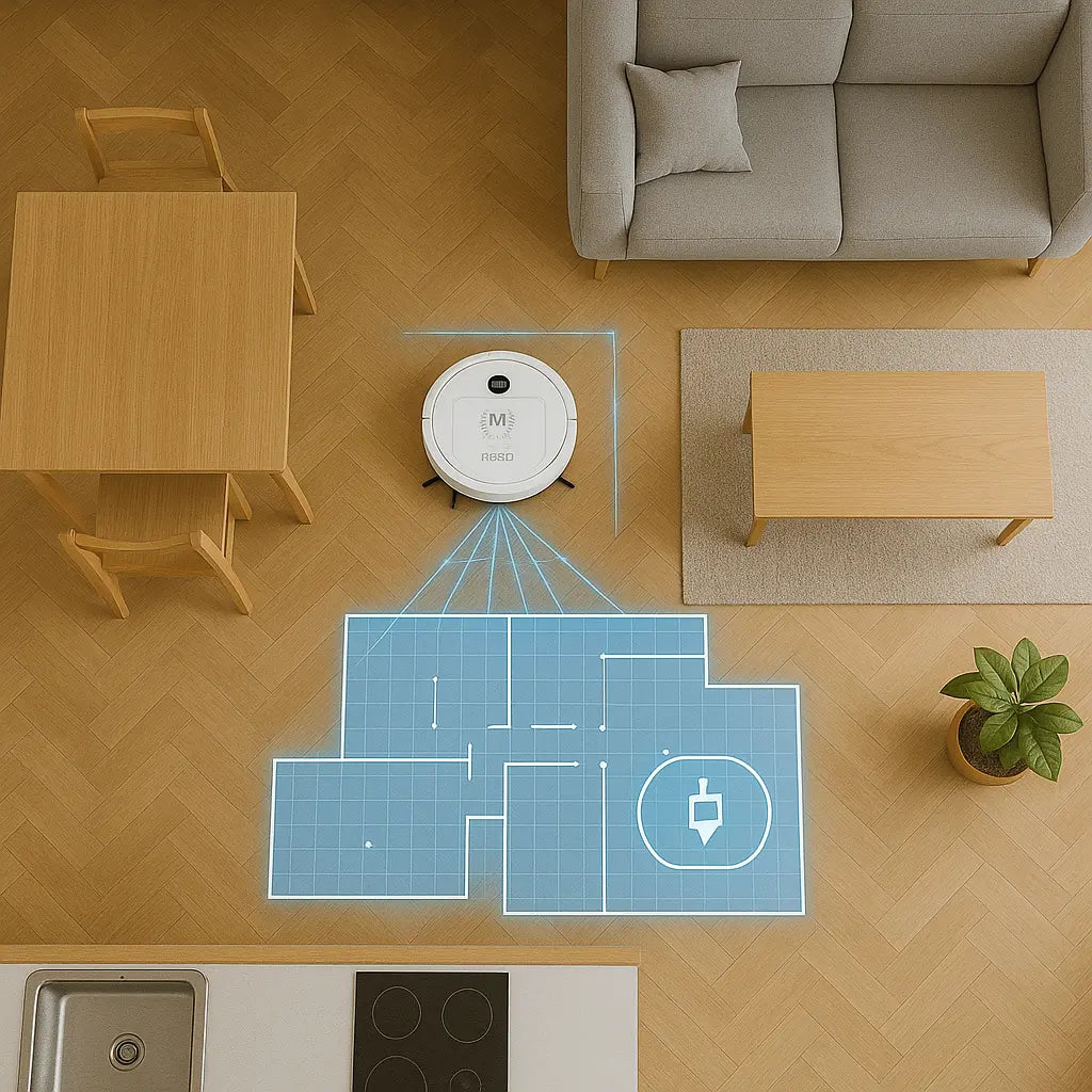 Robot Intelligente 3 in 1 - Aspirapolvere USB per Pulizia ad Umido e a Secco! MigliorPrezzi.com