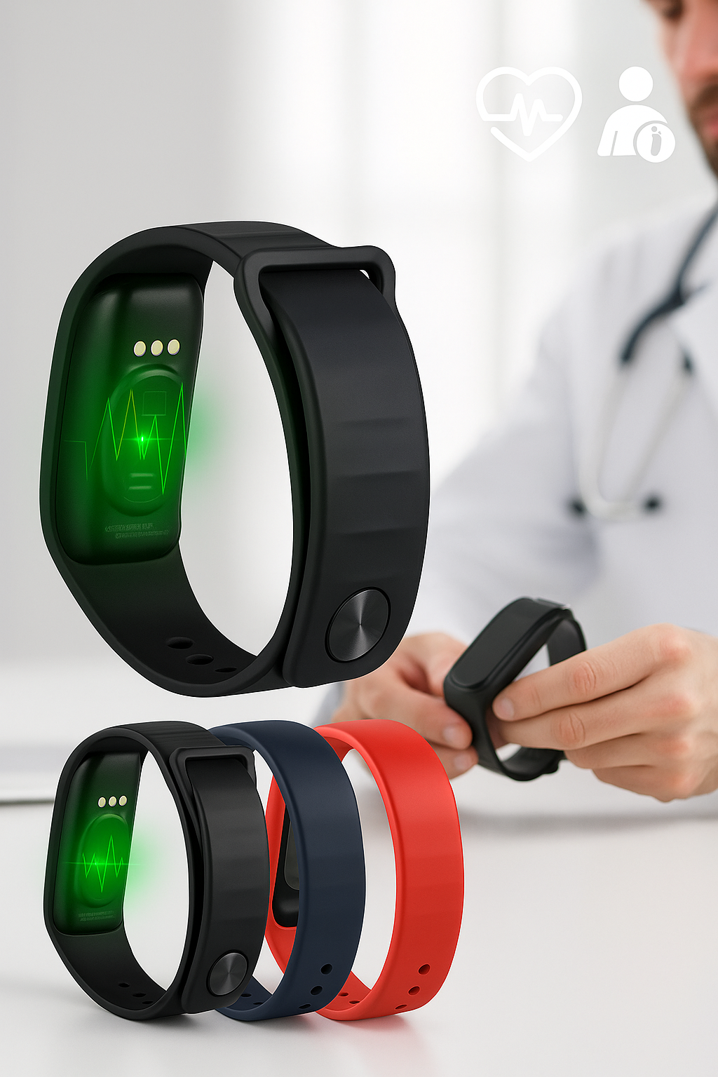 Fitness smartwatch f1 con frequenza cardiaca