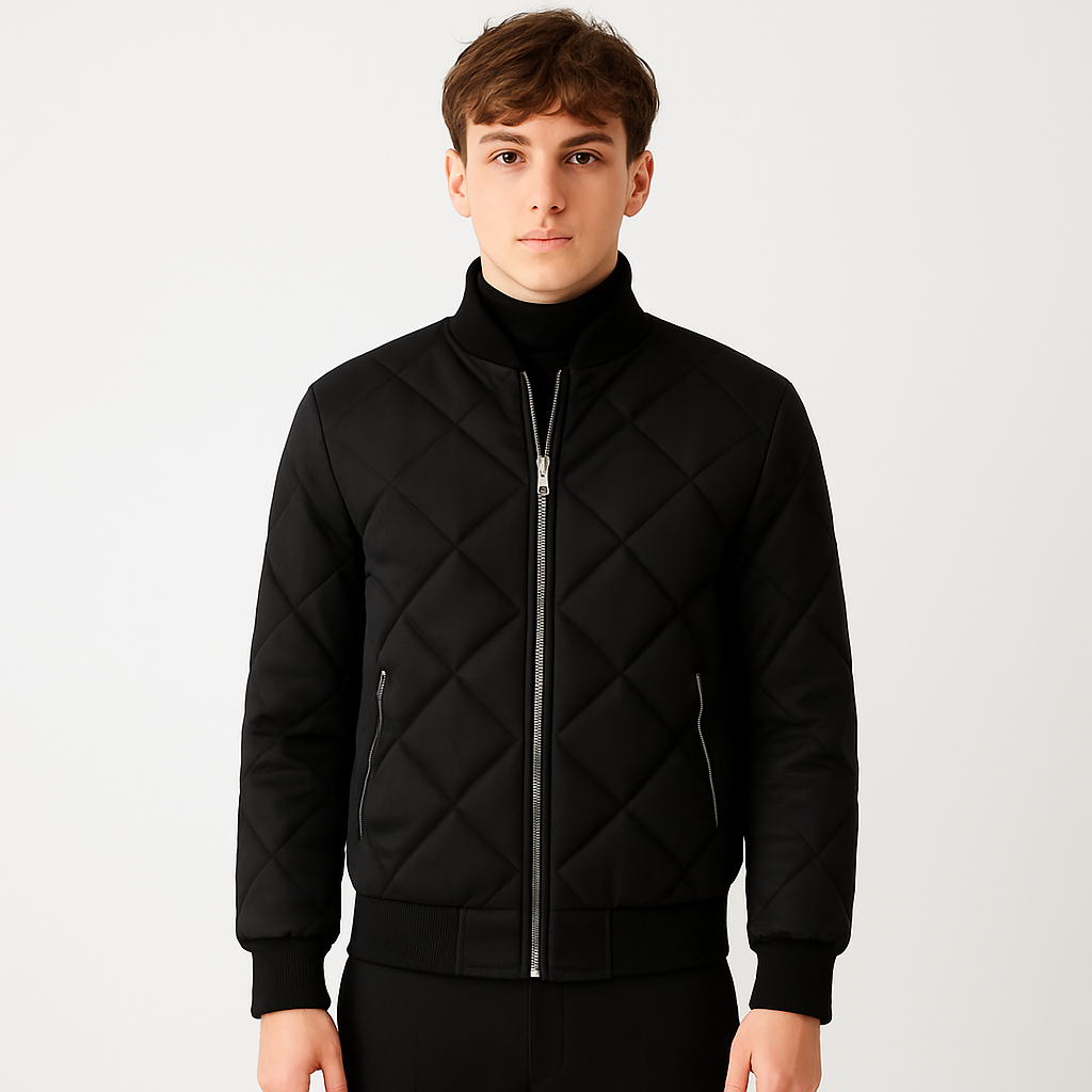 Giubbotto Invernale da Uomo | Trapuntato ed Elegante Jacket Migliorprezzi S Nero