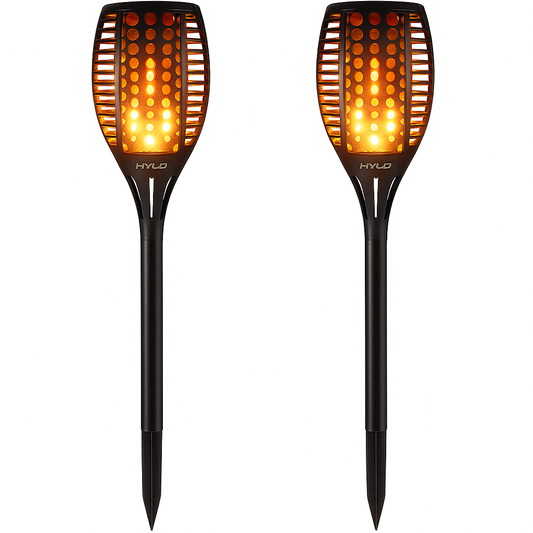 2 waterproof garden flame flame flame string torches