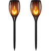 2 Torce Solari a Led Effetto Fiamma da Giardino Impermeabili MigliorPrezzi.com