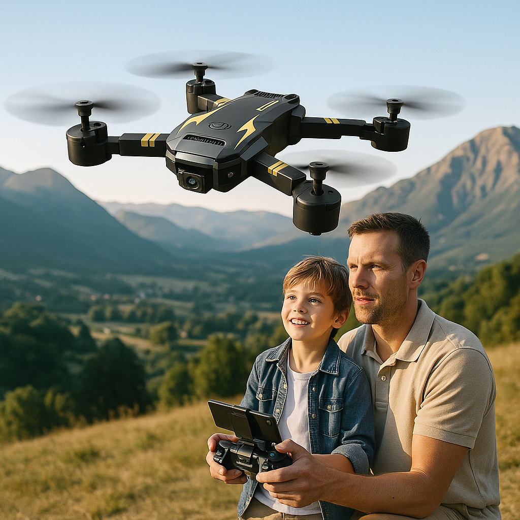 <tc>Ultra HD Drone™ | 8K Recording with Safety Guards Included</tc>