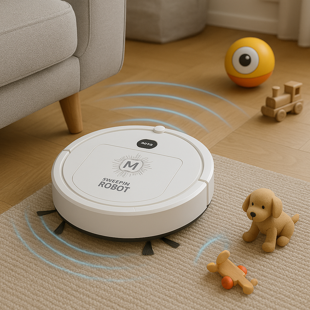 Intelligent robot 3 in 1 - USB vacuum cleaner for wet and dry cleaning!