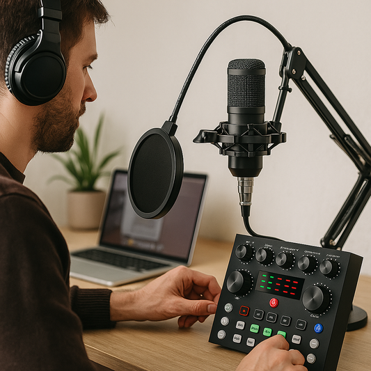 <tc>Podcast Equipment Kit™ | Includes BM800 Microphone and V8s Audio Interface</tc>