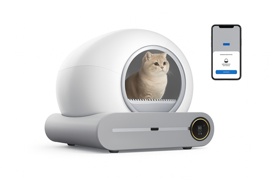 Intelligent automatic litter for Gatti ™ | Daily hygiene of the cat without stress