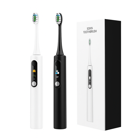 Spazzolino Elettrico Ultrasuoni con Sospensione Magnetica Ricaricabile e Impermeabile