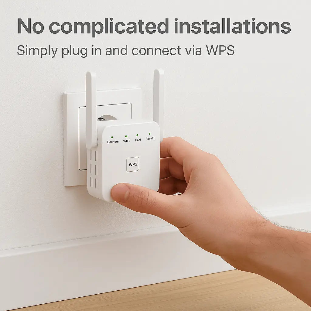 UltraXtend 5G WiFi Booster UK – Best Dual-Band WiFi Extender for Home & Garden Signal Coverage MigliorPrezzi.com