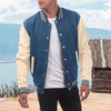 <tc>Men’s Varsity Jacket™ | Classic College Bomber with Contrast Sleeves</tc>