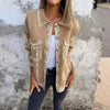Cardigan Elegante Donna | Vestibilità Morbida, Collo a Revers e Dettagli