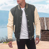 <tc>Men’s Varsity Jacket™ | Classic College Bomber with Contrast Sleeves</tc>