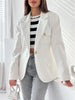 Blazer Donna | Taglio Sartoriale in Misto Lana con Maniche Lunghe
