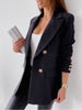 Blazer Donna | Giacca Sartoriale Doppiopetto in Misto Lana
