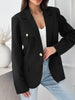 Blazer Donna | Taglio Sartoriale in Misto Lana con Maniche Lunghe