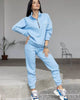 Completo in Tuta Donna | Felpa con Mezza Zip e Pantaloni in Pile Morbido