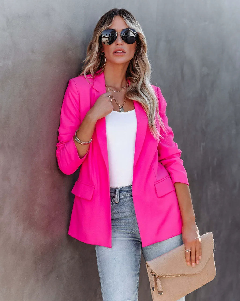 Blazer Donna| Vestibilità Su Misura e Apertura Frontale