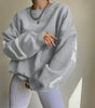 Felpa Oversize Donna | con Stampa sulla Manica