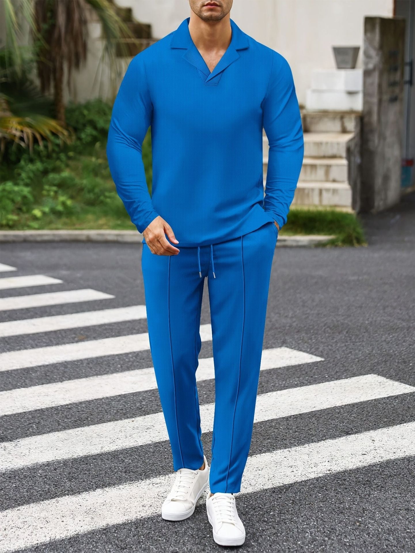 Set Uomo Elegante| Stile Slim e Dettagli Raffinati