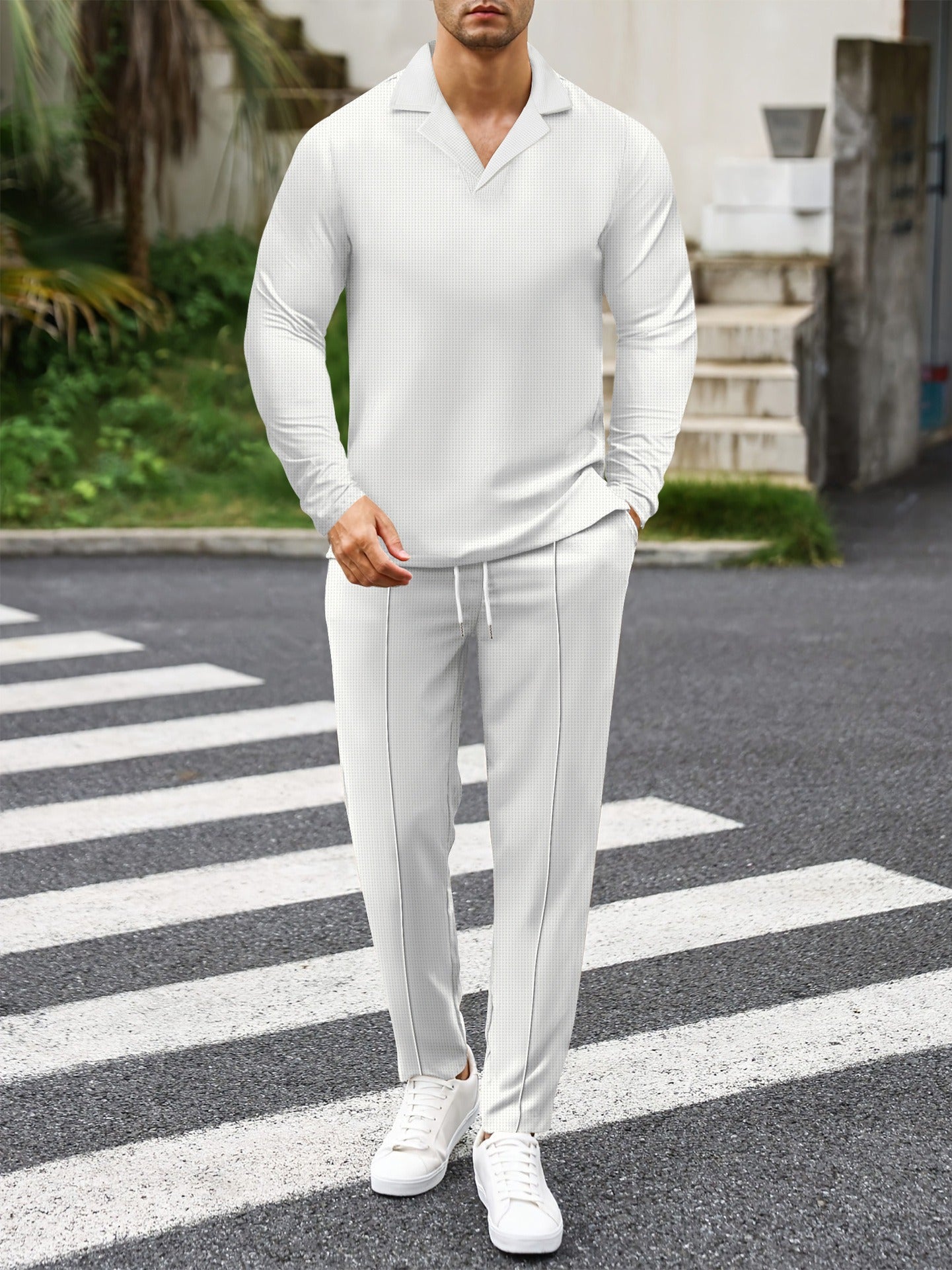 Set Uomo Elegante| Stile Slim e Dettagli Raffinati