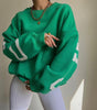 Felpa Oversize Donna | con Stampa sulla Manica